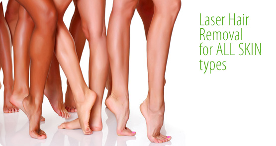 laser hair removal for all skin types